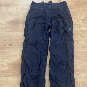 Lululemon navy dance studio pants navy size 2